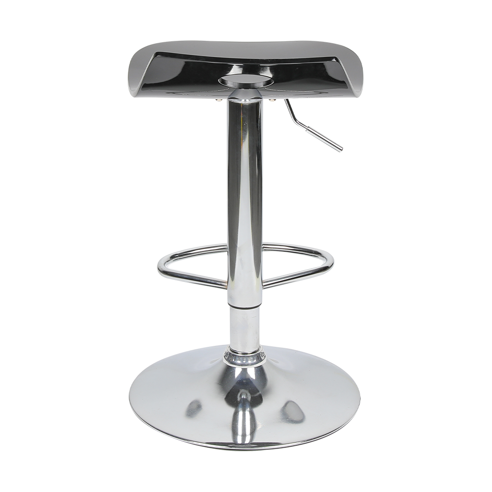 FH-9037 Taburete alto elevable de cajero, silla de bar de ABS giratorio 360° para uso doméstico