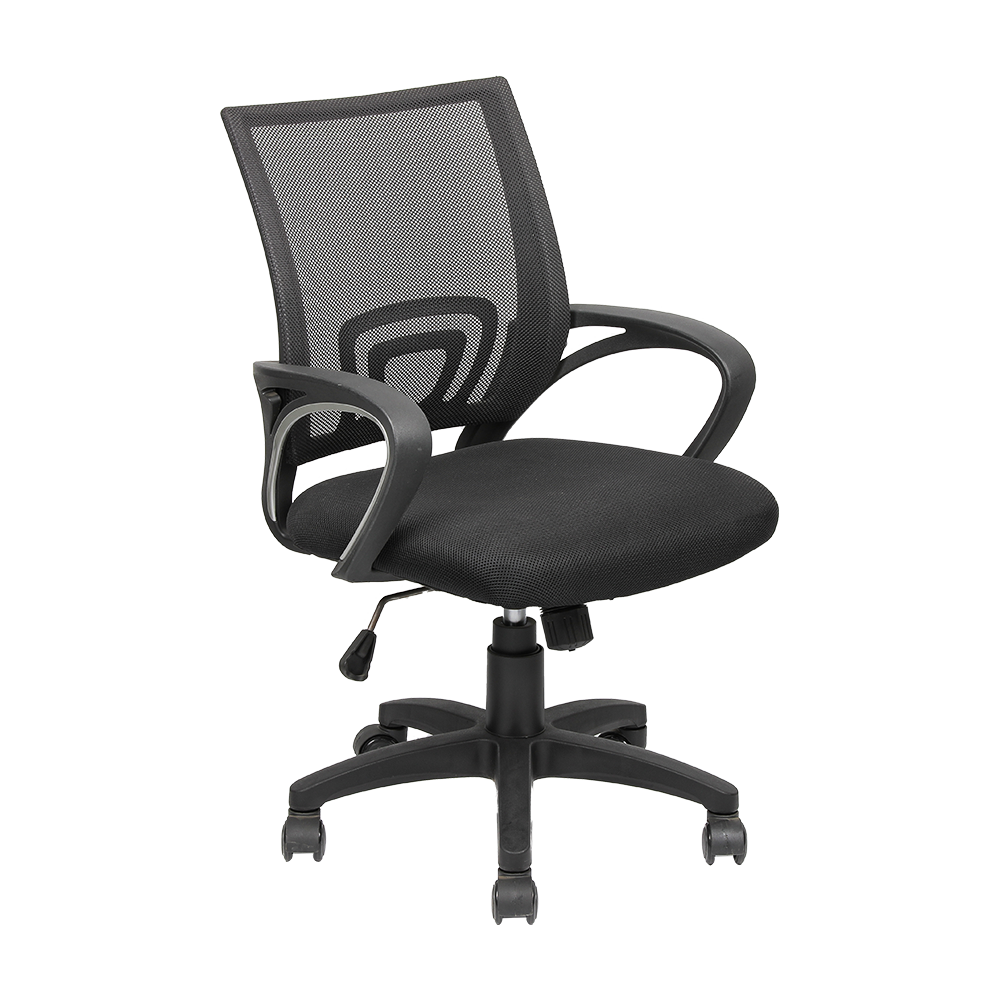 FH-211 Silla de escritorio en malla resistente y transpirable para formación de personal y trabajo en casa